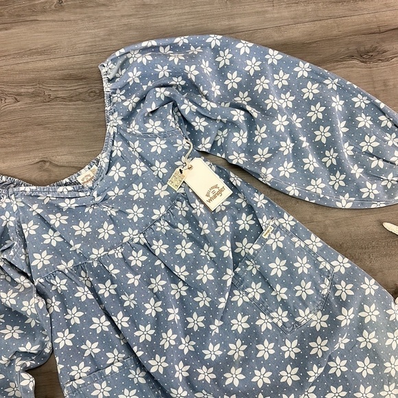 🔆BILLABONG🔆 Wrangler Just A Dream Babydoll Dress - Picture 10 of 17